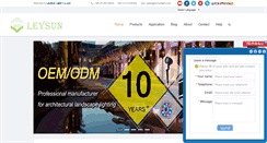 Desktop Screenshot of leysunlight.com